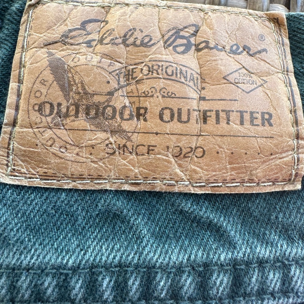 Vintage Eddie Bauer Teal denim jeans